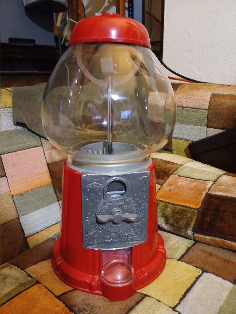 Vintage 14" Carousel Rubber Ball Machine